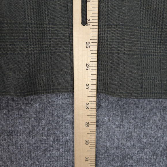 UNTUCKit Blazer Mens 38R Green Plaid Rothberg Stretch Cotton Sport Coat Jacket - Picture 13 of 16